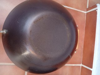 Wok y sartén parrilla