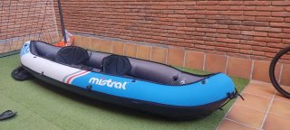 Kayak hinchable Mistral 2 plazas