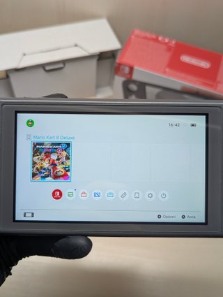 Nintendo Switch Lite Grigio CIB Serial Match