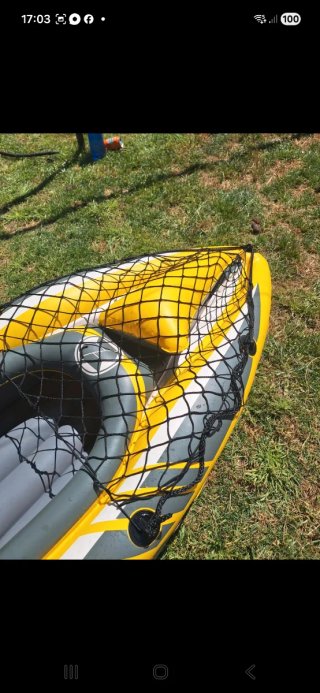 Kayak inflable 360 usadas 2 veces