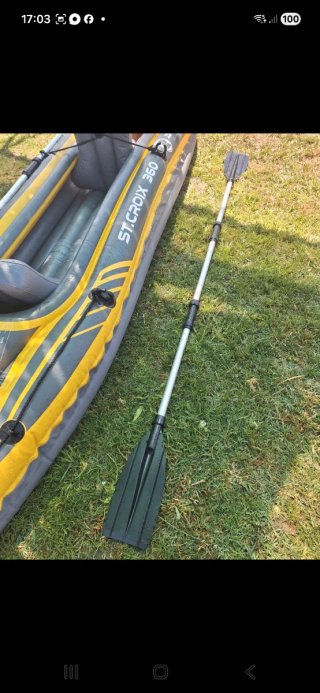Kayak inflable 360 usadas 2 veces
