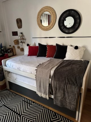 Cama tren triple con 3 colchones Pikolin