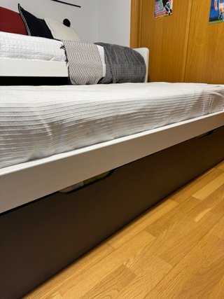 Cama tren triple con 3 colchones Pikolin