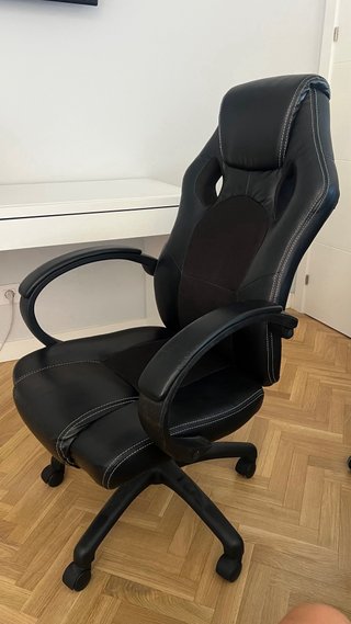 Sedia da Gaming/Scrivania Nera