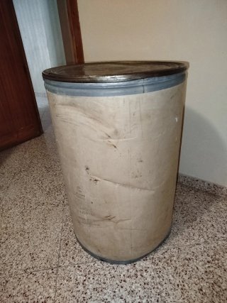 Antiguo Bidón Leche en Polvo Americana (Años 50)