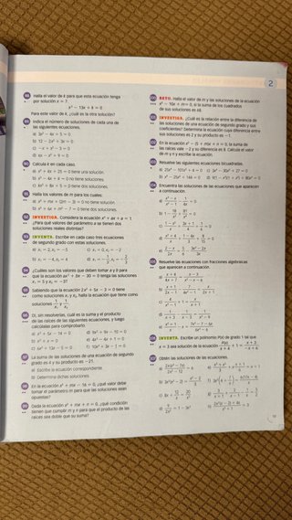 Matemáticas I 1 Bachillerato