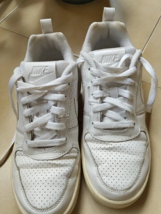 Deportivas de piel Nike Blancas