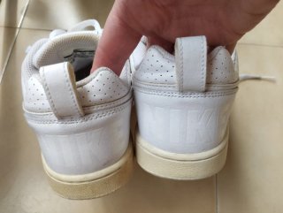 Deportivas de piel Nike Blancas