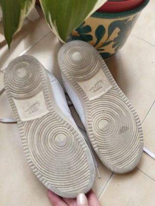 Deportivas de piel Nike Blancas