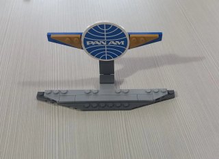 LEGO 11378 n.4 Minifigures + Espositore PAN AM