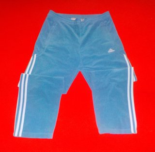 Pantalón Jogger Adidas Azul Turquesa Talla M