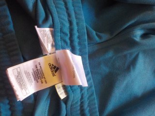 Pantalón Jogger Adidas Azul Turquesa Talla M