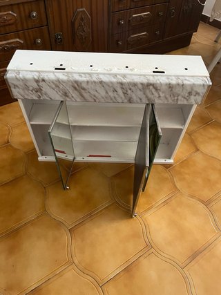 Mueble camerino baño espejo