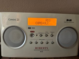 Radio Roberts Gemini 25 AM/FM, RDS, DAB
