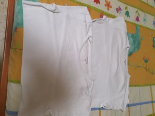2 Camisetas Interiores Niño Talla S