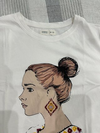 Lote 4 Camisetas Blancas Mujer