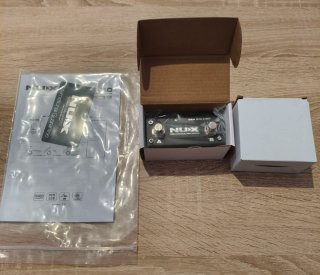 Pedalera Nux MG-30 con ticket de compra