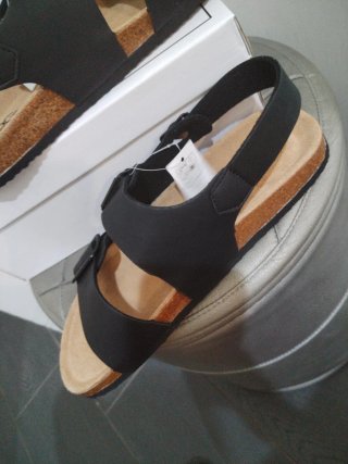 Sandali Neri Uomo N.43