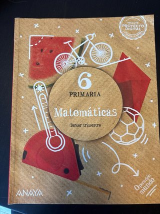 Matemáticas 6o de Primaria
