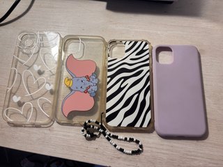 Pack 4 Fundas iPhone 11