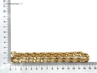 cadena oro 18k 30cm