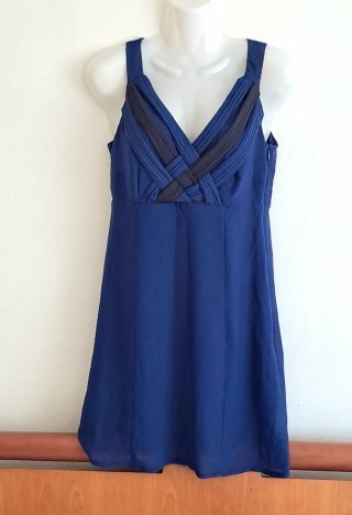 Vestito smanicato donna