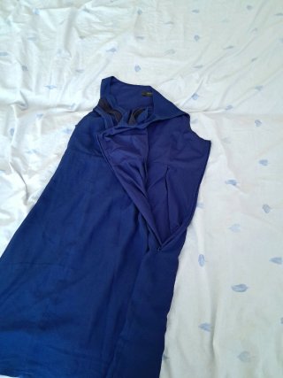 Vestito smanicato donna