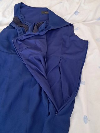 Vestito smanicato donna