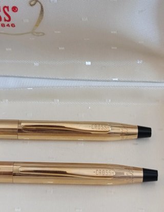 Bolígrafo y portaminas Cross 12kt