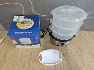 Russell Hobbs 19270-56 - Vaporera de 3 recipientes