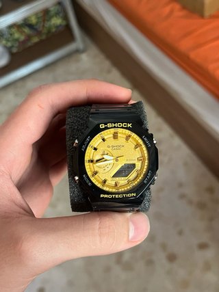 Reloj Casio G-Shock Azul y Plateado
