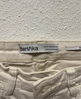 Pantalón campana beige