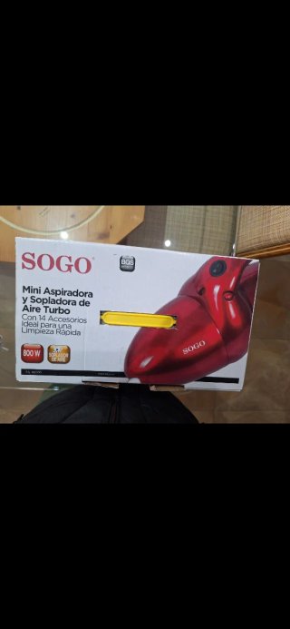 SOGO Mini Aspiradora y Sopladora Aire Turbo