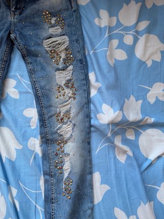 Vaqueros DISHE JEANS Milano con pedrería