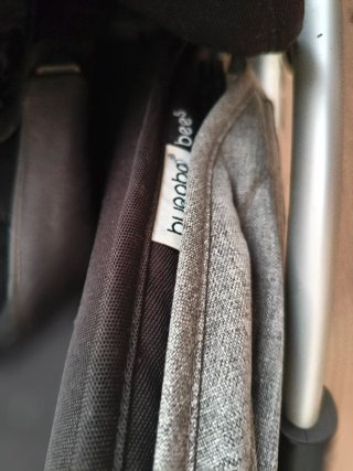 Silla de paseo Bugaboo gris y negra