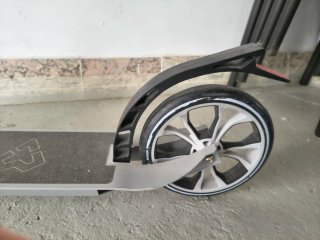 Patinete Monopatín Plegable Gris