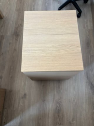 Cómoda 2 cajones madera MALM Ikea