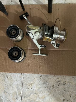 Combo pesca surfcasting caña y carrete