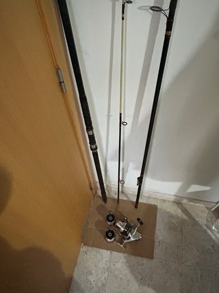 Combo pesca surfcasting caña y carrete