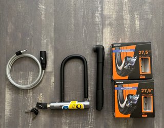 Bicicleta Giant 4 Talla L + Accesorios