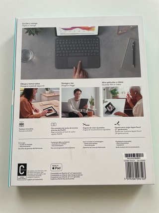 Funda Teclado Logitech Combo Touch iPad Air 4/5