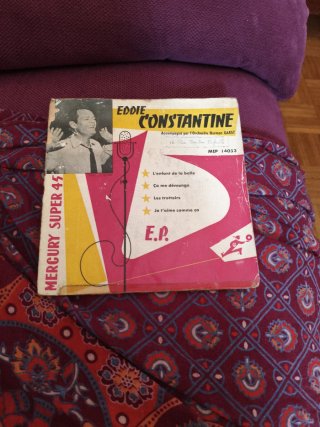 Eddie Constantine 45 giri EP Mercury