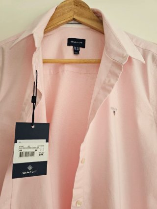 Camisa Gant Rosa Manga Corta.