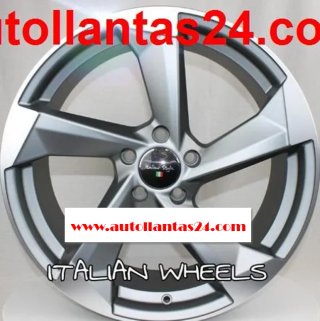 189 Juego 4 llantas audi varios tamaños r166666