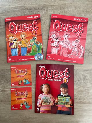 Libro ingles Quest 1 de Macmillan