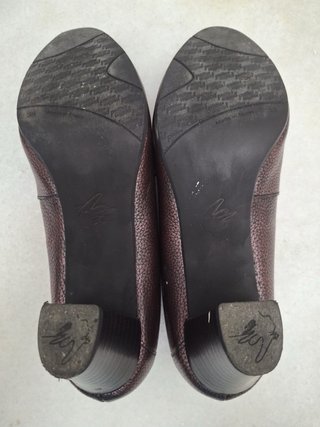 Zapatos Pitillos Mujer Marrones Tacón Cómodo