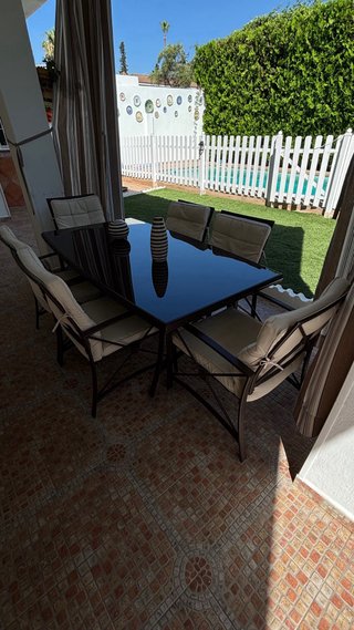 Mesa y Sillas Terraza Exterior
