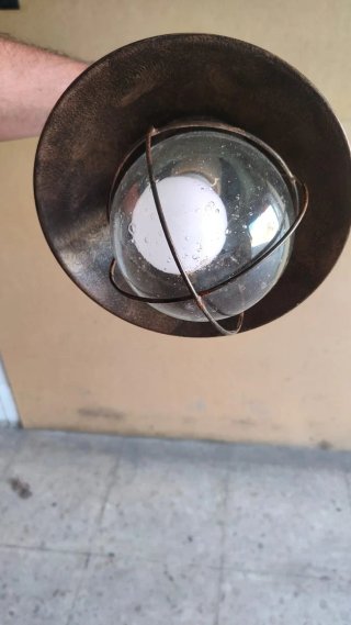 Aplique de pared rústico