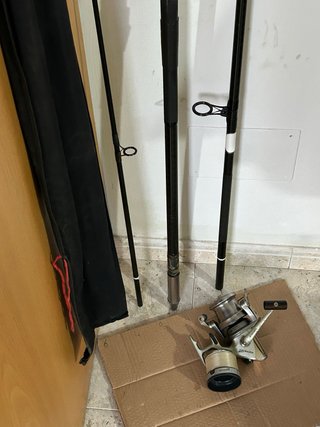 Combo pesca surfcasting caña y carrete