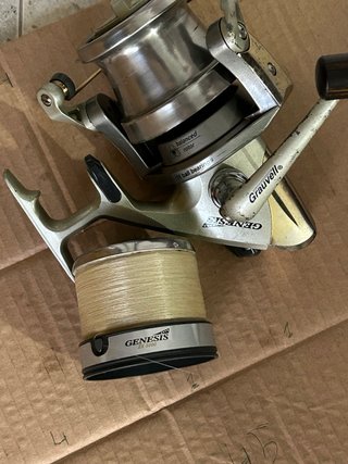 Combo pesca surfcasting caña y carrete